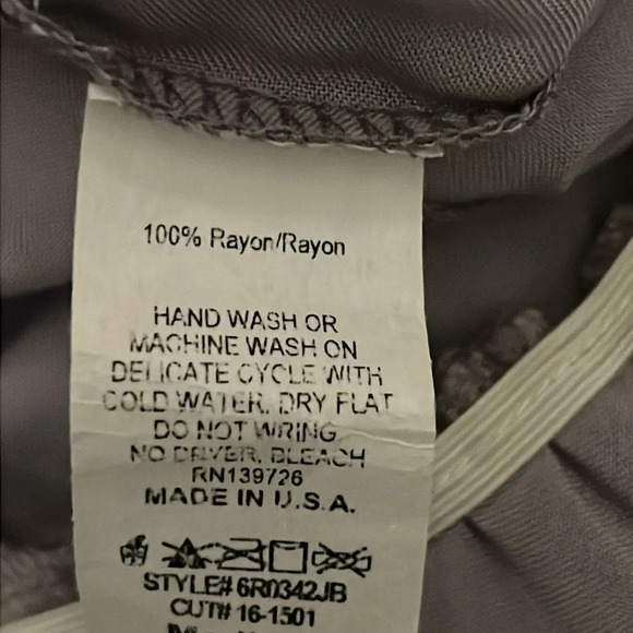 Honey Belle Gray Black Halter Style Wide Leg Jumpsuit Size Medium - Picture 7 of 7